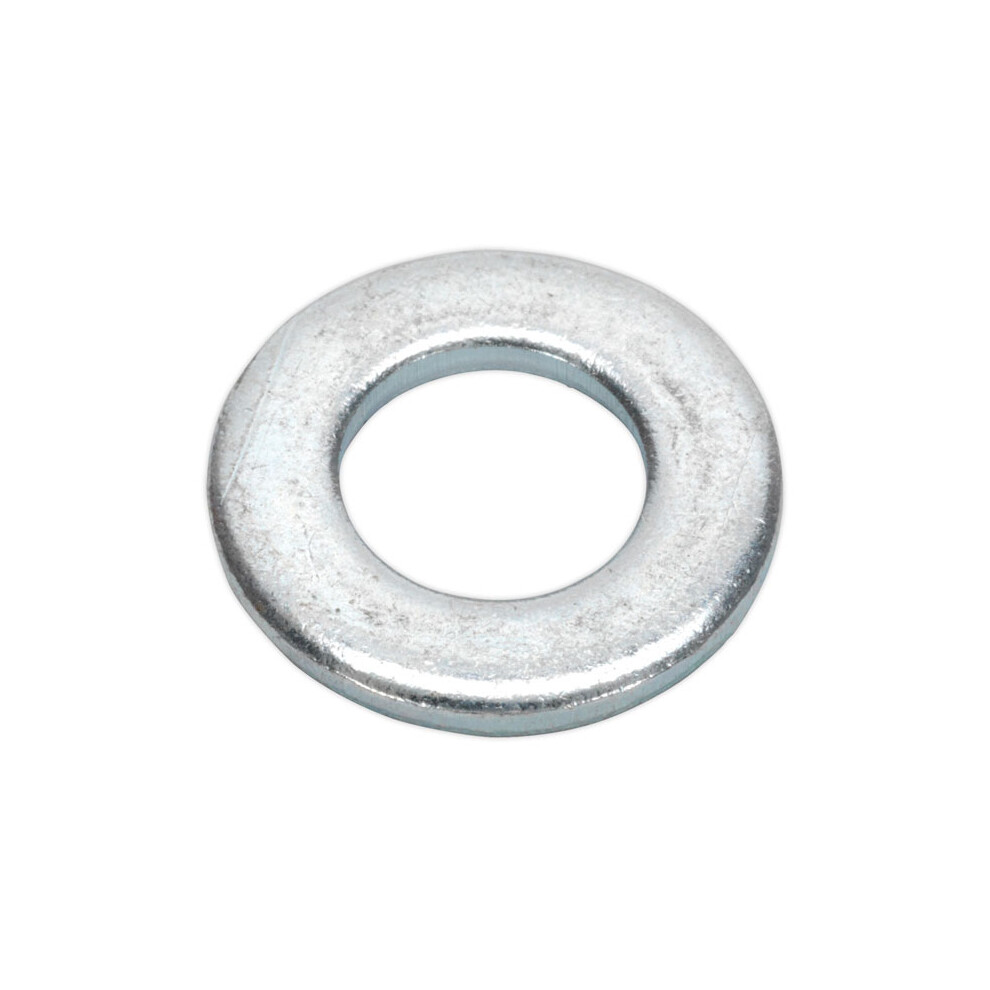 Flat Washer DIN 125 M10 x 21mm Form A Zinc Pack of 100