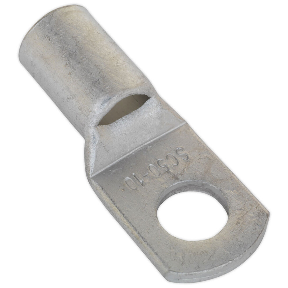 Sealey Copper Lug Terminal 50Mm² X 10Mm Pack Of 10