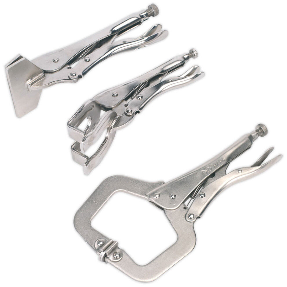 C' Clamp & Welding Clamp Set 3pc