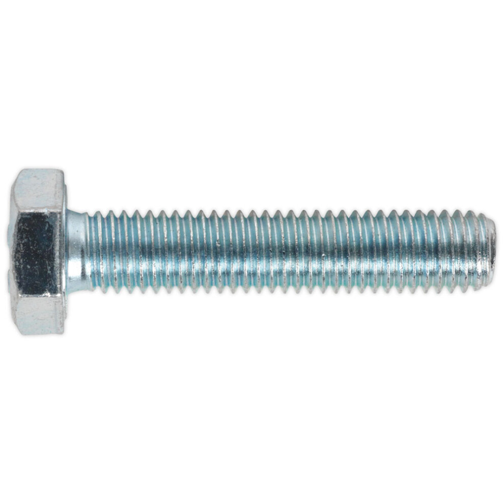 HT Setscrew M10 x 50mm 8.8 Zinc Pack of 25