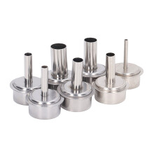 7 Pcs Stainless Steel Hot Air Gun Nozzle Set, Heat Gun Tips with Multiple Sizes