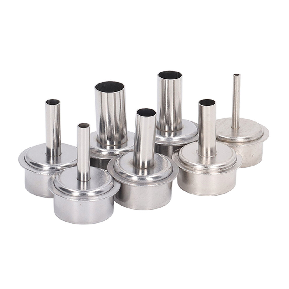 7 Pcs Stainless Steel Hot Air Gun Nozzle Set, Heat Gun Tips With Multiple Sizes 4221369661510