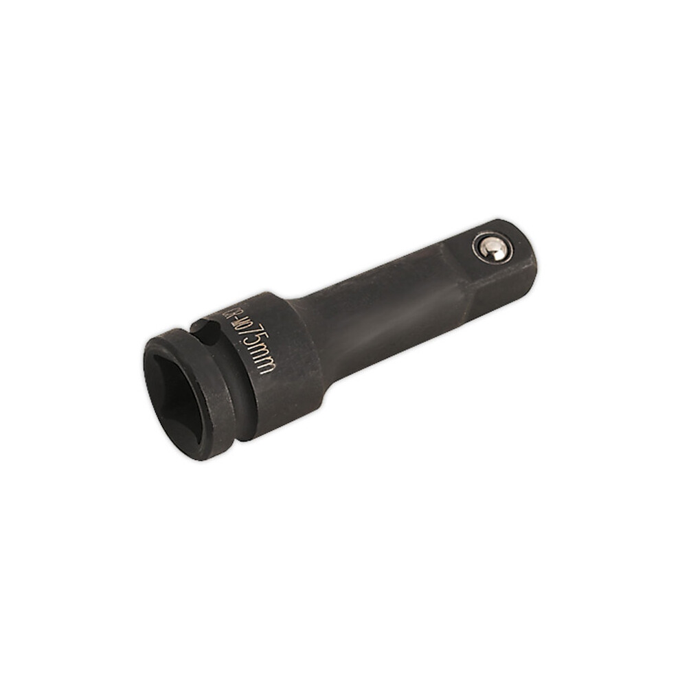 Sealey Impact Extension Bar 75Mm 1/2"Sq Drive