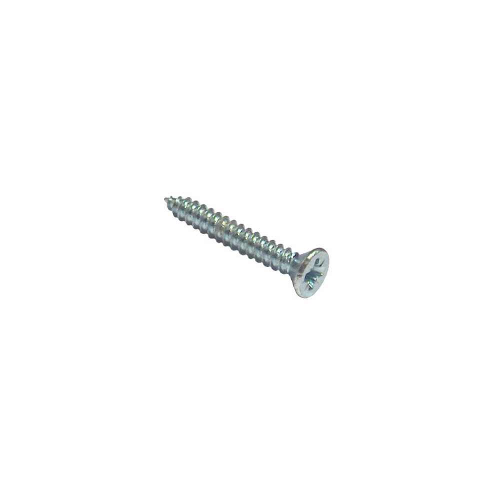 Forgefix Forge Stcsk124zp Self-Tapping Screw Pozi Csk Zp 1 / 2In X 4 Box Of 200