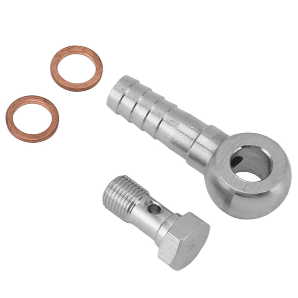 Brake Banjo Bolt Adapter Kit M10x1.0 To 1/4 In With Washers 7891369661543