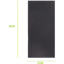 Duurzame PVC-barmattenset, vlekbestendige, antislip en flexibele matten voor bars, restaurants en cafés, professionele serveermatten voor drankjes.