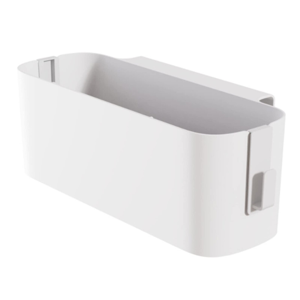 Modern White Mini Station, Space Saving Cable And Cord Management System With Integrated Stand, Compatible With Smart Devices 9405630984217