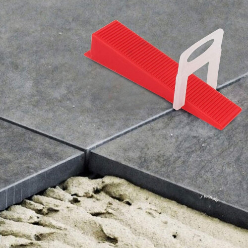 Tile Spacers Clips With Flatness Between Tiles Guarantee, Professional Ceramic Tile Installation Ensured Through Efficient Tile Laying, Suitable For 2