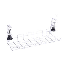 Kabelmanagementsystem für die Montage unter dem Schreibtisch, bohrfreie Kabelführung, 15,7 Zoll (ca. 40 cm) Kabelrinne aus hochwertigen