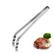 Pinça de cozinha para cozinhar, pinça para virar grelha com rotação de 360, pinça para churrasco com cabo longo em aço inoxidável, pinça