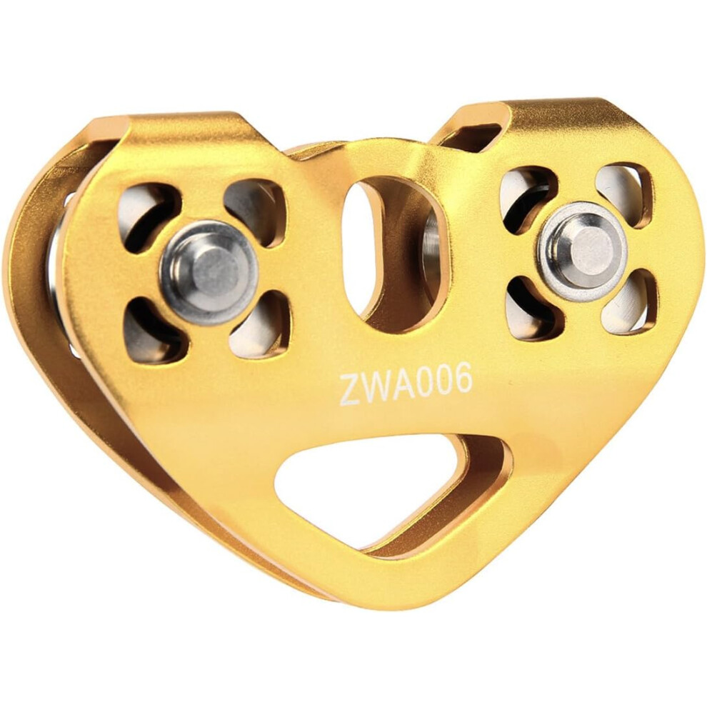 Outdoor Versatility, Zipline Pulley With High Breaking Strength, Universal Compatibility For Widespread Use, Aircraft Aluminum Alloy Provides Durable 9405630897333