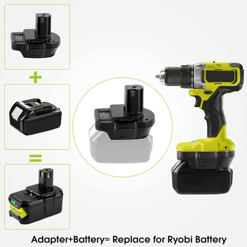 Προσαρμογέας μπαταρίας, Μετατροπή Makita18V λιθίου σε Ryobi18V One+, Προστασία από χαμηλή 1