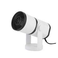 Auton retkilämmitin, 12 V kannettava muotoilu, välitön lämpö ja viilennys, yhteensopiva kaikkien 12 V ajoneuvojen kanssa, polymeeri ja