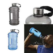 Džbán na vodu so širokým hrdlom a veľkou kapacitou na fitness, odolný a kvalitný plast, nepriepustný dizajn, 2,2 l outdoorová športová