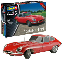 Revell 07717 Jaguar E-Type 1:8 Plastic Model Kit