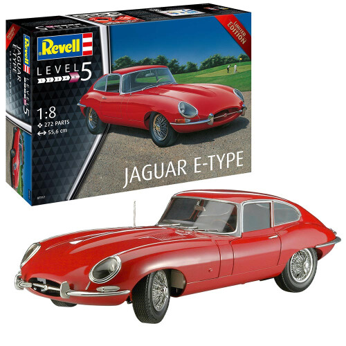 Revell Revell 07717 Jaguar E-Type 1:8 Plastic Model Kit
