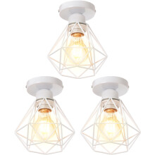 Lampada da soffitto moderna in metallo, applique semi-incasso per camera da letto, soggiorno, cucina, sala da pranzo, corridoi, scale, uffici e
