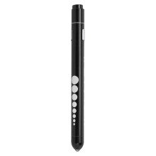 Compact Yellow Pen Light with Clip and Ruler for Nurses and Doctors