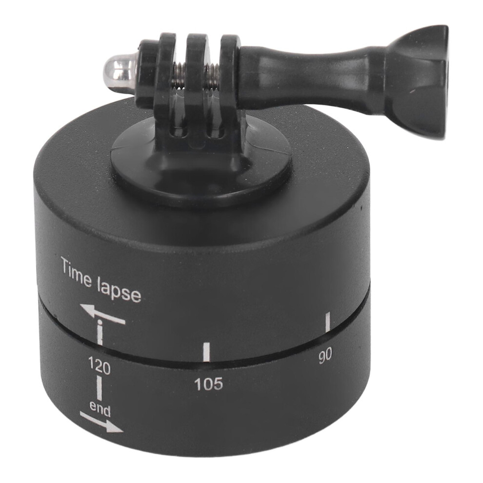 Electric Tripod Adapter With 360 Degree Rotation Portable Tripod Mount For Smartphone Action Camera Quick Release Base With Adjustable Timing Settings 9439860850653
