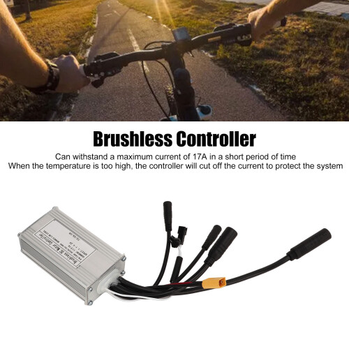 Sine Wave 3 Mode Brushless Motor Controller 24/36/48V 17A for E-Bikes 2