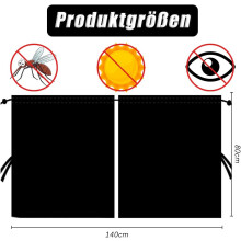 Privacy Curtain for Car: Blocks 99% Uv Sunlight, High Quality Material, Portable, Suede Fabric Adjustable Length, Easy Install Space Divider for