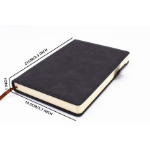 Handgemaakt notitieboek, elegant en stijlvol notitieboek met gelinieerde pagina's en dik papier voor soepel schrijven en hoge inktcompatibiliteit, in