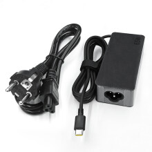Kompaktes USB-C-Ladegerät, Schnellnetzteil für Chromebook, Lenovo ThinkPad Yoga, leichter Reiseadapter mit hoher Kompatibilität