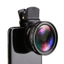 Camera HD Macro Lens for Smartphones, 0.45X Wide Angle with Universal Lens Clip for Enhanced Photography Experience