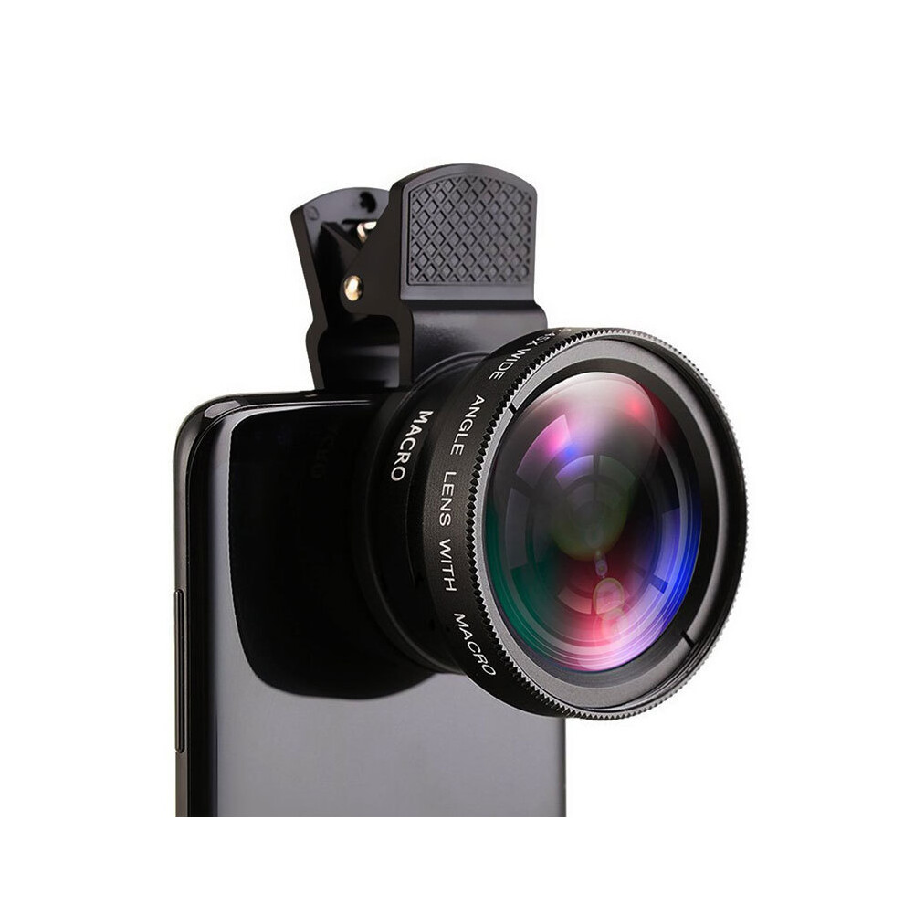 Camera Hd Macro Lens For Smartphones, 0.45X Wide Angle With Universal Lens Clip For Enhanced Photography Experience 9173940219571