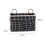 Bedside Storage Organizer, Easy Installation with Velcro Straps for Hotel Restaurant 2