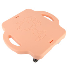 Children Plastic 4-Wheeled Outdoor Scooter, Pink, 40x42cm