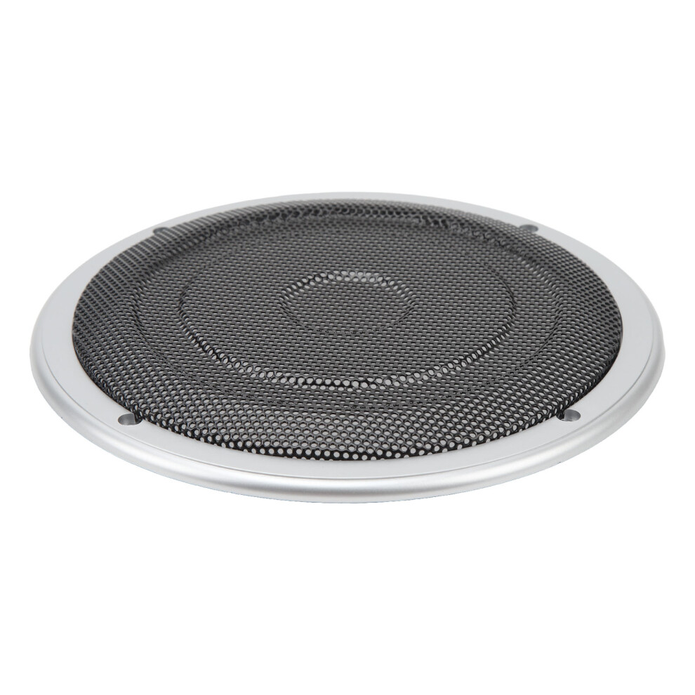 8In Metal Round Speaker Grill For Car And Rv Decorative Protector Black 6941369672238