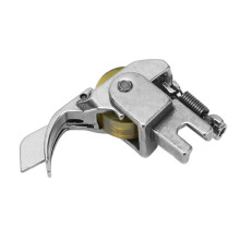 Stainless Steel Rubber Wheel Presser Foot for Industrial Sewing Machines, 3x4.5cm