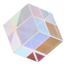 Colorful Dichroic Cube Prism 12.7mm for Physics & Art Education