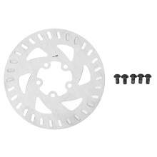 Wear Resistant Brake Disc For Electric Scooter, Ventilated Disc Brake System Stainless Steel Lightweight And Durable Easy To Install Replacement