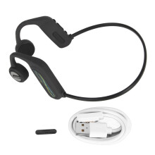 Bezdrôtové slúchadlá s otvoreným dizajnom pre uši, technológia kostného vedenia, odolnosť voči potu, pripojenie Bluetooth, dlhá výdrž