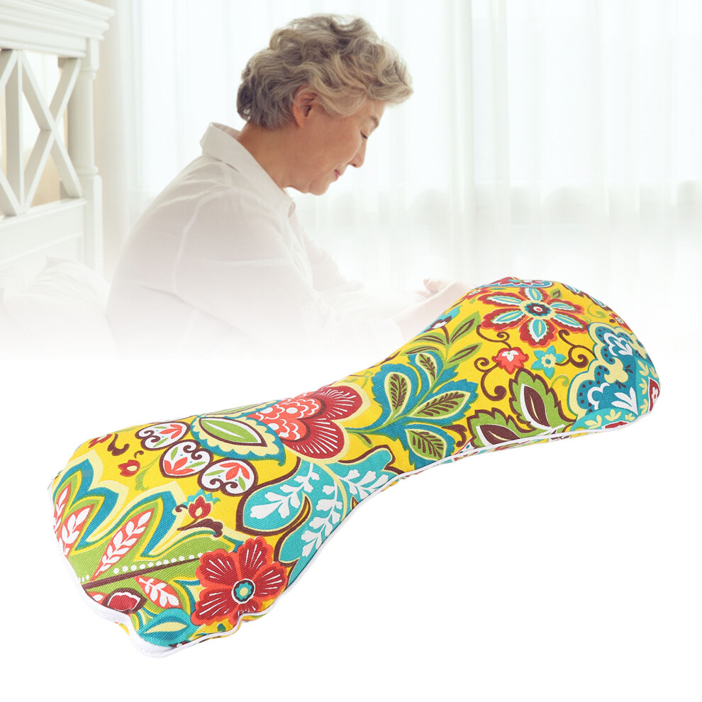 Yellow Wormwood Filling Neck Pillow For Sleep & Anxiety Relief, 45Cm