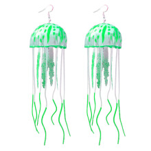 1Pair Holiday Style for Creative Fashion Air-Grass green