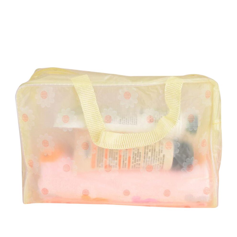 Cosmetic Bag for Skincare, Waterproof Transparent Toiletry Bag, Travel Bag with Reinforced Seams, Large Capacity Pouch for Beauty Essentials, Portable