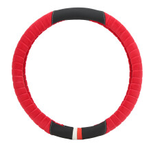 Atmungsaktives Material, weicher Samt-Lenkradbezug, universelle Passform, rutschfestes Design, luxuriöser Lenkradschutz mit Massagefunktion,