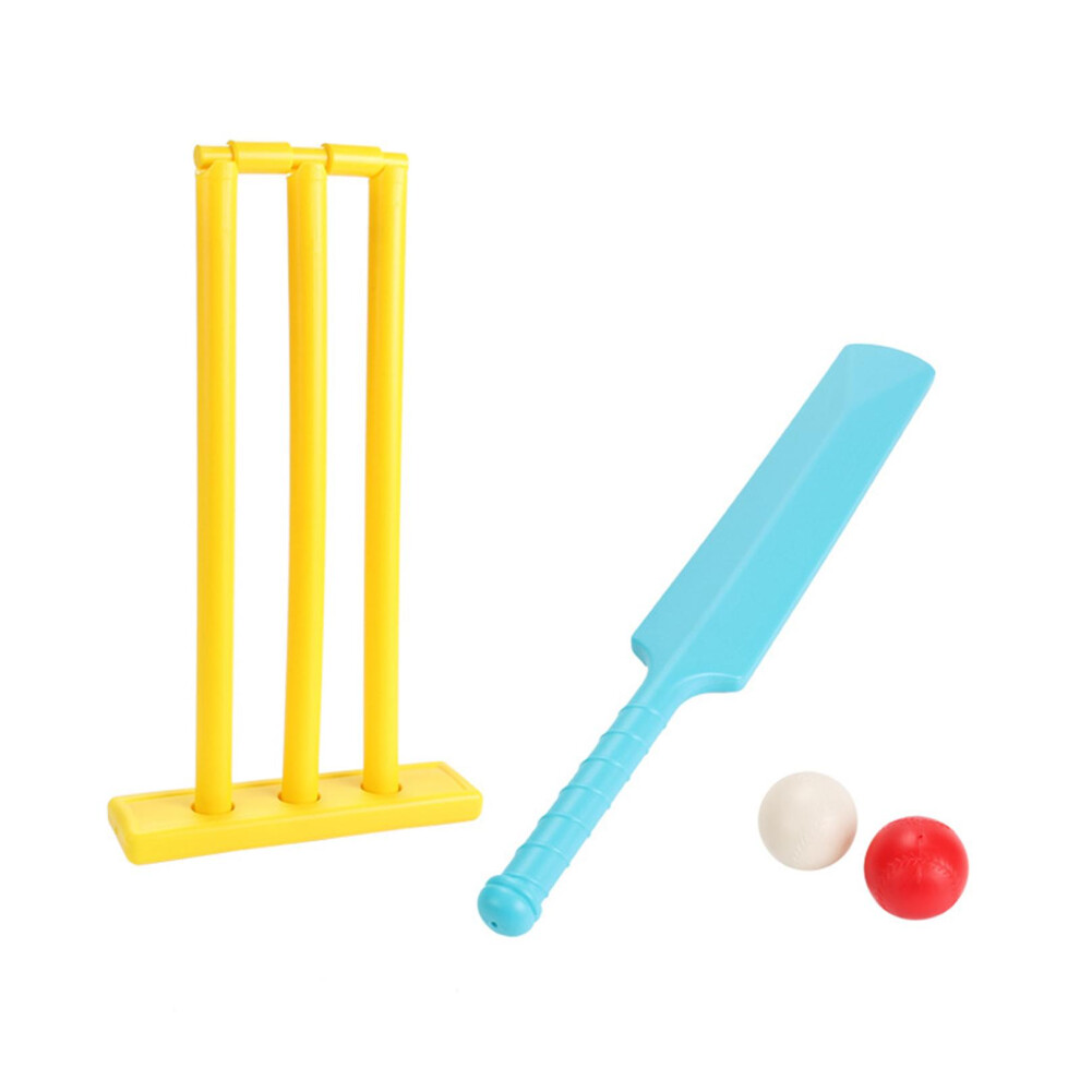 Cricket Bats Balls Set For Kids Outdoor Activities And Skill