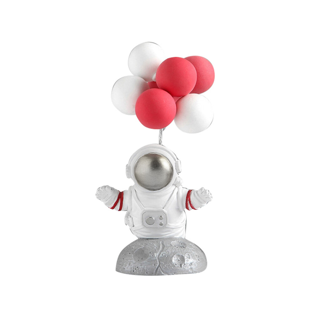 Creative Resin Statue Astronaut Phone Stand, Artisan Craftsmanship For A Decorative Desktop Bracket Or Universal Smartphone Holder 9775230107010