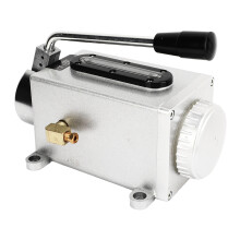 Manuelle Schmierpumpe 4 mm 500 ml Guss-Aluminium Handölpumpe