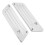 2 Pcs Silver Saddlebag Latch Covers Fits Harley Touring 1993-2013 11