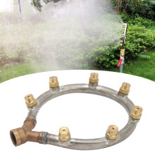 Mehrkopf-Gartenbewässerungsdüse G3/8 Glandring-Form 7 Köpfe