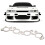 Multi-Layer Metal Exhaust Manifold Gasket for SR20DET Engine Replacement 14