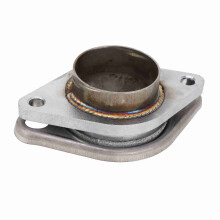 2.5in Donut Gasket & 2 Exhaust Manifold Flanges for Custom Headers