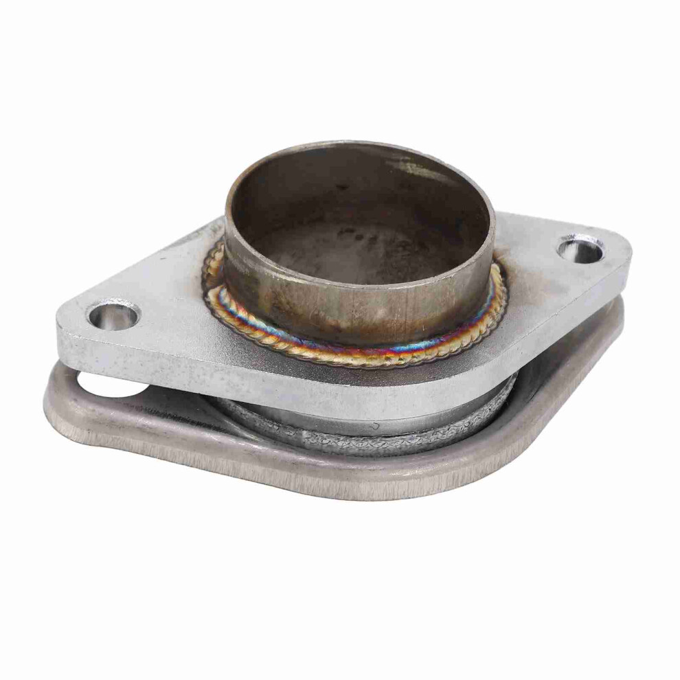 2.5In Donut Gasket & 2 Exhaust Manifold Flanges For Custom Headers 8401376843611