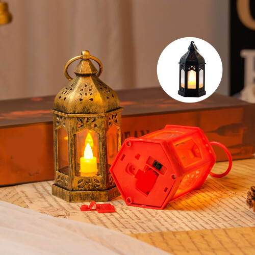 Multifunctionele LED elektronische kaars elegante houder-S Rood 1