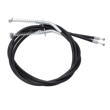 Rear Drum Brake Cable for GY6 125 150 200 250cc, Front Brake Cable High Flexibility Rustproof Durable Direct Replacement Improves Brake Sensitivity